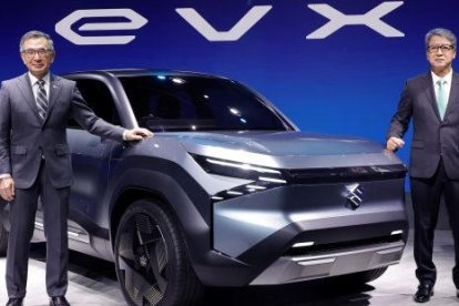 Suzuki ha donat a conèixer el concept car elèctric eVX, el primer SUV completament elèctric que naix de l'estratègia global d'electrificació de la marca asiàtica.