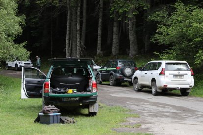 Durante la jornada estuvieron vigilando en la zona del Bosc de Gerdar.