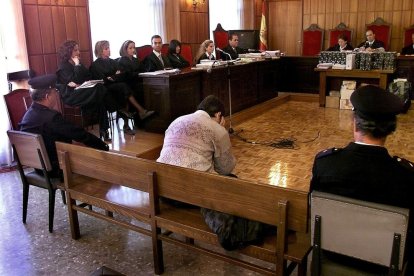 Imagen de archivo del juicio en la Audiencia Provincial de Castelló contra Joaquín Ferrandiz.