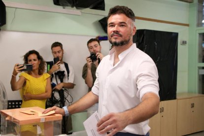 Rufián crida a votar: 