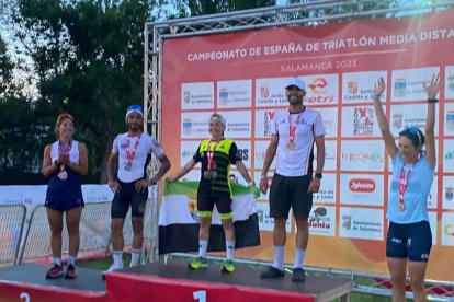 Pere Bifet, campeón de España de triatlón de media distancia