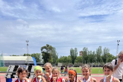 L'atleta lleidatana Alba Capell, campiona de Catalunya amb el Penedès