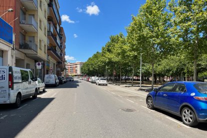 La reforma afectará al tramo junto a la plaza de les Magnòlies.