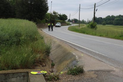 Lloc on va ocórrer l’accident de trànsit en el qual va morir un menor d’edat.