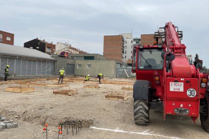 Les obres per ampliar el CAP de la Bordeta-Magraners.