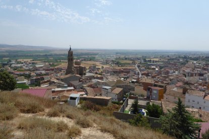 Una vista d'Almenar.