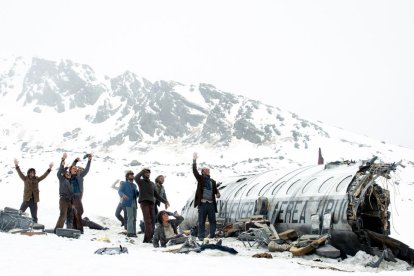 Imatge de la pel·lícula ‘La sociedad de la nieve’.