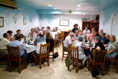 El Centro Galego de Lleida celebra un almuerzo en honor a su patrón