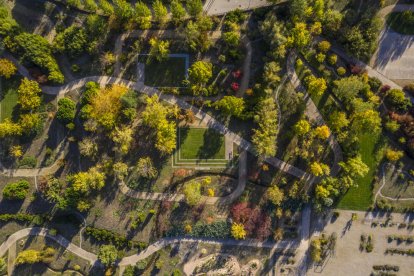 Deu anys de l'Arborètum, el jardí botànic de Lleida