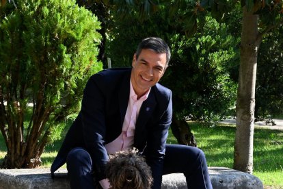 La foto que ha pujat Pedro Sánchez a Twitter.