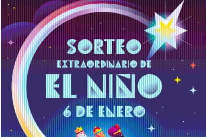 Cartell del sorteig extraordinari de la Loteria del Nen