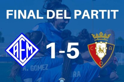 .Retransmissió del partit de #LleidaEnJoc entre AEM i Osasuna