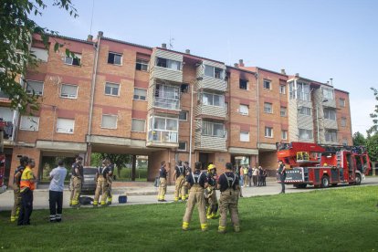 El incendio se produjo a primera hora de la mañana del miércoles.