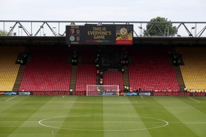 L'estadi del Wattford FC.