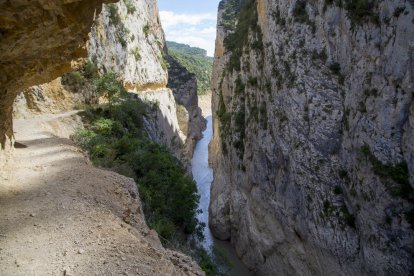 El pantà de Canelles es troba al 42,6% de la capacitat.