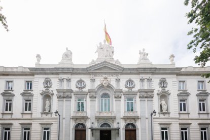 La façana del Tribunal Suprem.