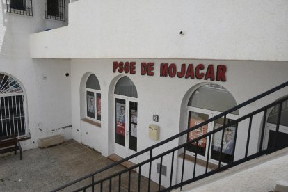 Seu del PSOE a la localitat Mojácar, a Almeria.