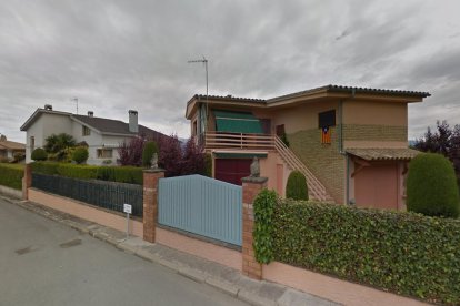 La casa que l’ajuntament d’Organyà ha rebut en herència.