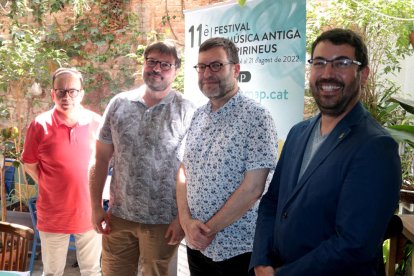 Presentació del Festival de Música Antiga dels Pirineus a Barcelona.