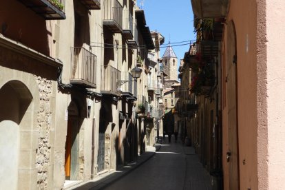 Vista d'un carrer de Solsona