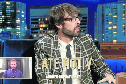 Quique Peinado en ‘Late Motiv’.