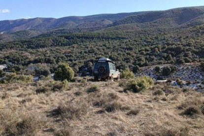 El tot terreny denunciat a Sant Esteve de la Sarga.