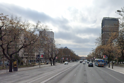 Iimagen de archivo del paseo de la Castellana.