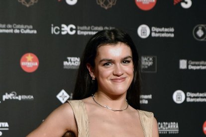 Amaia Romero a l'última gala dels premis 'Gaudí'