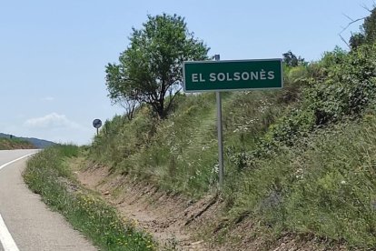 Un dels cartells que s’han col·locat a la xarxa viària.