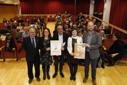 L’entitat lleidatana va celebrar ahir el primer acte amb motiu del seu 70 aniversari a la Diputació.