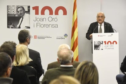 Conferències, exposicions i una missió: així serà l'Any Joan Oró