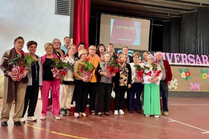 L'Associació Gent Gran de l'Albi celebra el 25 aniversari amb un dinar popular