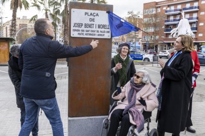 Un momento del acto. 