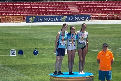 La lleidatana Jana Queralt, medalla de plata a l'Estatal Sub-16