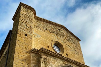 El laberinto de calles de Vilanova de Meià nos llevan a la iglesia