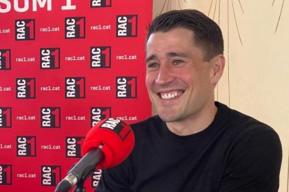 Bojan, ayer durante la entrevista en ‘El món a RAC1’