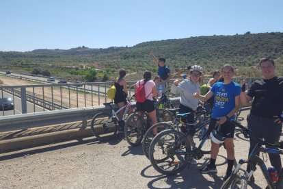 Sortida amb bicicleta per millorar el medi natural de l'entorn de Puigverd de Lleida