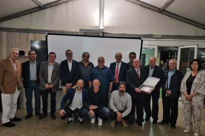 La fiesta del Col·legi Professional d’Enginyers Agrícoles i Forestals de Lleida en honor a Sant Isidre.