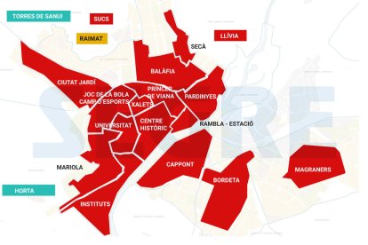 Així van votar els barris de Lleida a les eleccions municipals del 2023