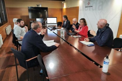 Reunió de l'alcalde Pueyo per marcar els objectius i impulsar la prova pilot del projecte Sèniors Meet