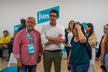 Pueyo, la noche electoral en la sede de ERC.