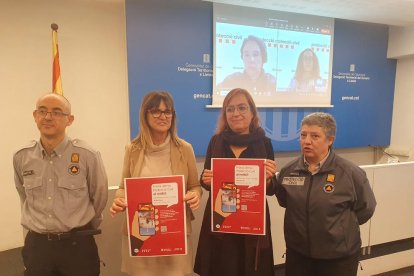 Protecció Civil presenta el sistema d'alertes a través de telèfons mòbils