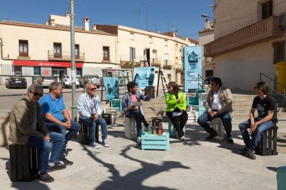 Presentación ayer en Alcoletge de la cuarta edición del festival Mil Maneres. 