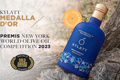 El aceite Kylatt del Molí d'Alcanó gana la medalla de oro en los premios New York World