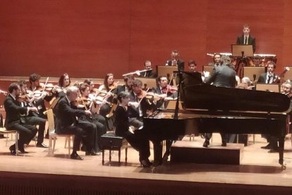 Concierto en el Auditori de Ventura y la Franz Schubert Filharmonia.