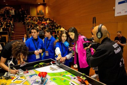 Una imagen de la edición 2023 de la First Lego League a Lleida