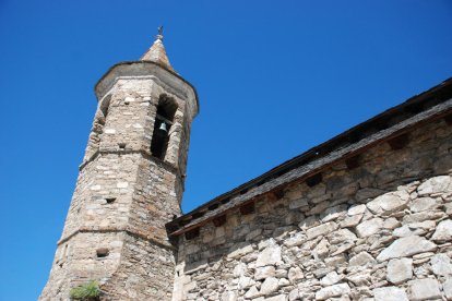 Imatge d’arxiu de l’església de Sant Joan d’Arties.