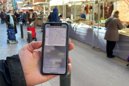 La primera prova d'alerta d'emergència a les comarques de Lleida arriba a la majoria de mòbils amb retard