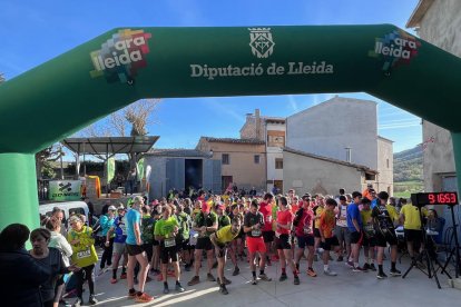 Una de les sortides de l’Esgarrinxada de Vilanova de l’Aguda.