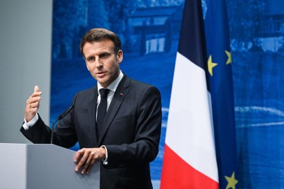 Imatge d’arxiu del president francès, Emmanuel Macron.